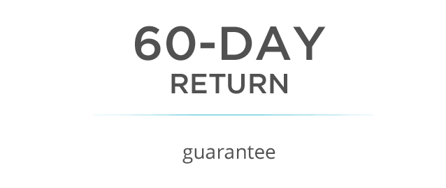 60-day return guarantee